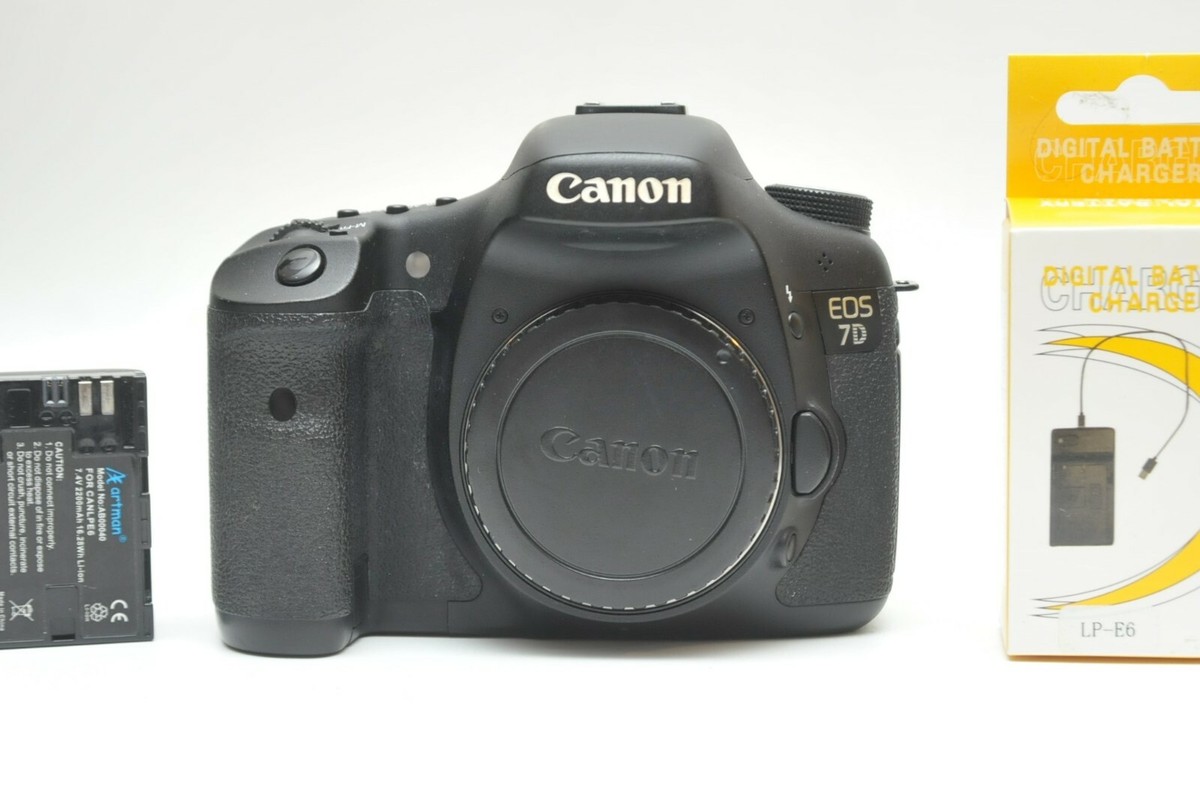 Canon EOS 7D 18 MP CMOS Digital SLR Camera Body SN570505389 | eBay
