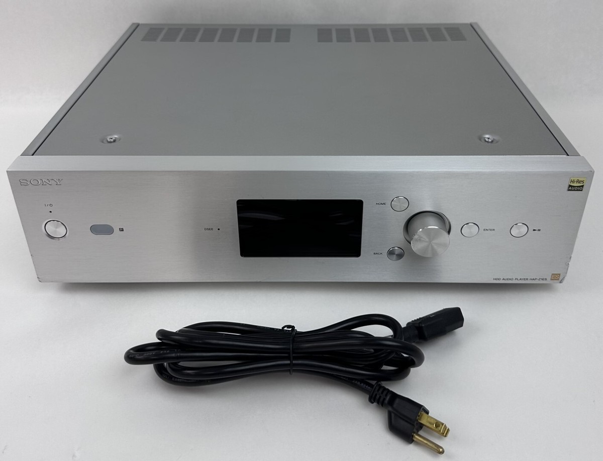 Sony HAP-Z1ES Hi-Res Music Player with 1TB Hard Drive Silver U7 | eBay