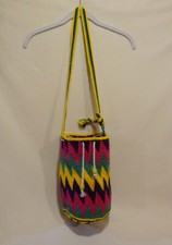 Guatemalan Hand-Woven Cross Body Bag Sack Purse-Boho-Peasant-Hippie-Fair Trade