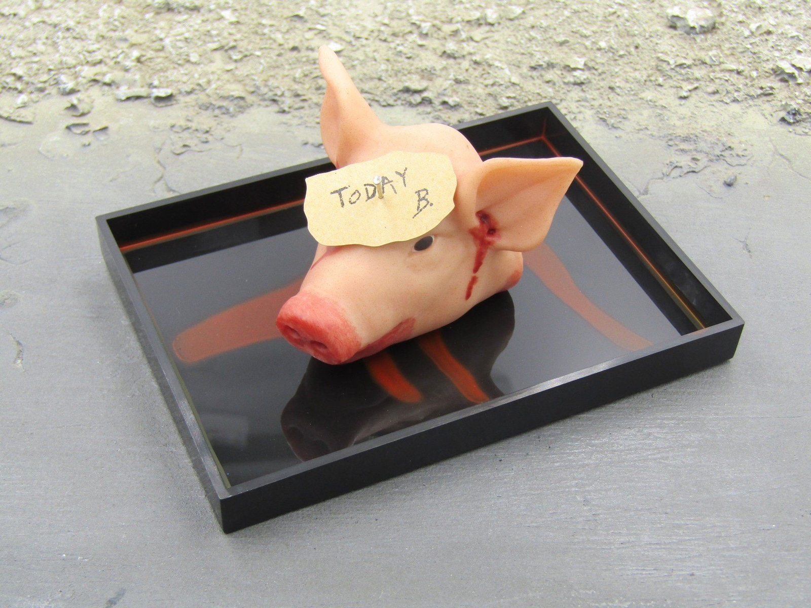 1/6 Scale Toy THE BUTCHER II - Severed Bloody Pig Head