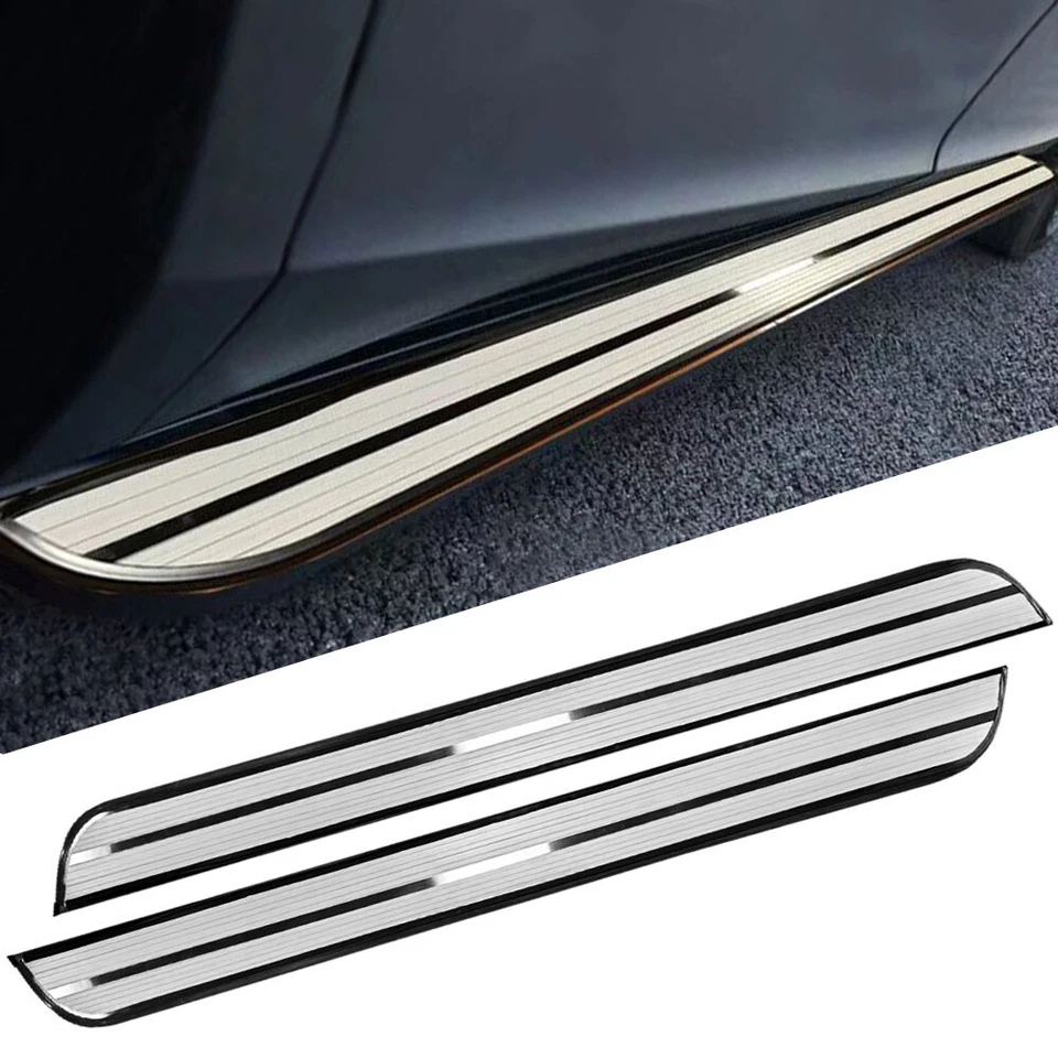 2 шт боковых педалей подножки силовой порог подходит для Subaru Forester 2013-2018 - Изображение 2 из 4