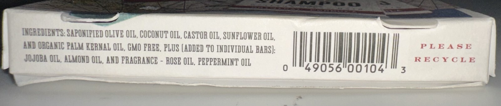 J.R. Liggett's Mini Traveler Chemical Free Shampoo + Bar Saver + Pouch Kit