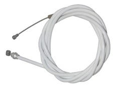 ALTA 70"/75" White Brake Cable for Bicycle/Bike, For Front Or Rear Brake.