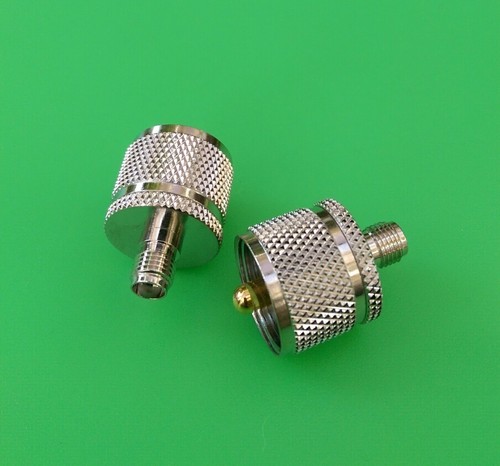 (10 piezas) Adaptador SMA hembra a UHF macho - Vendedor de EE. UU. - Imagen 1 de 3