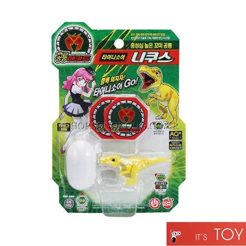 Dino Mecard Tinysaur NYCHUS Deinonychus Dinosaur Transforming Robot Toy Sonokong