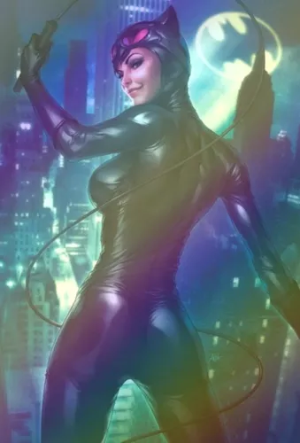 CATWOMAN UNCOVERED #1 (STANLEY "ARTGERM" LAU FOIL VARIANT) Comic Book ~ DC