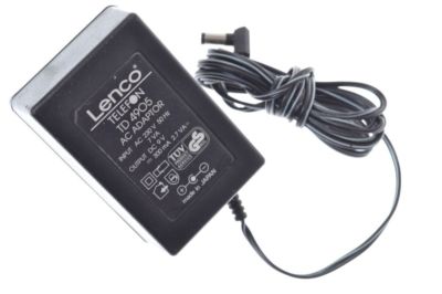 Original Netzteil Ac Adaptor  Lenco Telefon TD 4905  9V-300mA 2.7VA