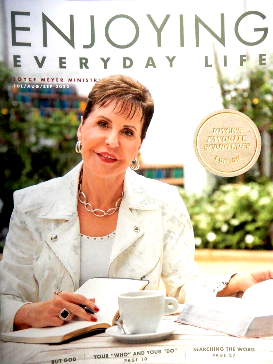 Everyday Life Bible Joyce Meyer The Everyday Life Psalms And Proverbs,