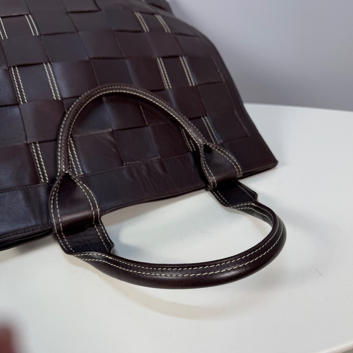 Stephane Kelian brown leather bag | eBay