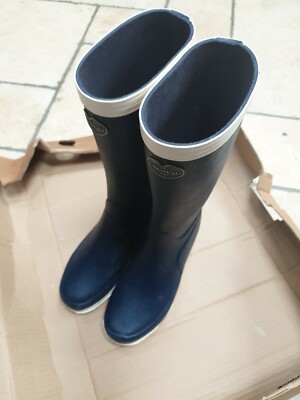Le Chameau Marine DA UK EU36 womens sailing Wellingtons - Main Image