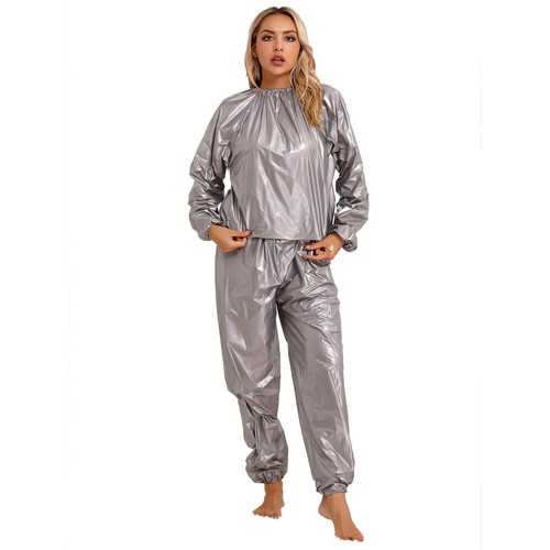 Unisex Garnitur Top Zestaw Stroje treningowe Spodnie wyszczuplające Spodnie Siłownia Sweter - Zdjęcie 8 z 27