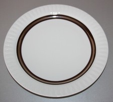 Thomas Lanzette Speiseteller m. platin-braunem Randdekor