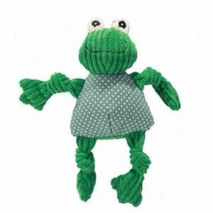 frog squeaky dog toy