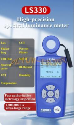 ONE NEW Linshang LS330 Spectral Illuminance Meter Digital CCT UVI CRI Ra Lx FC