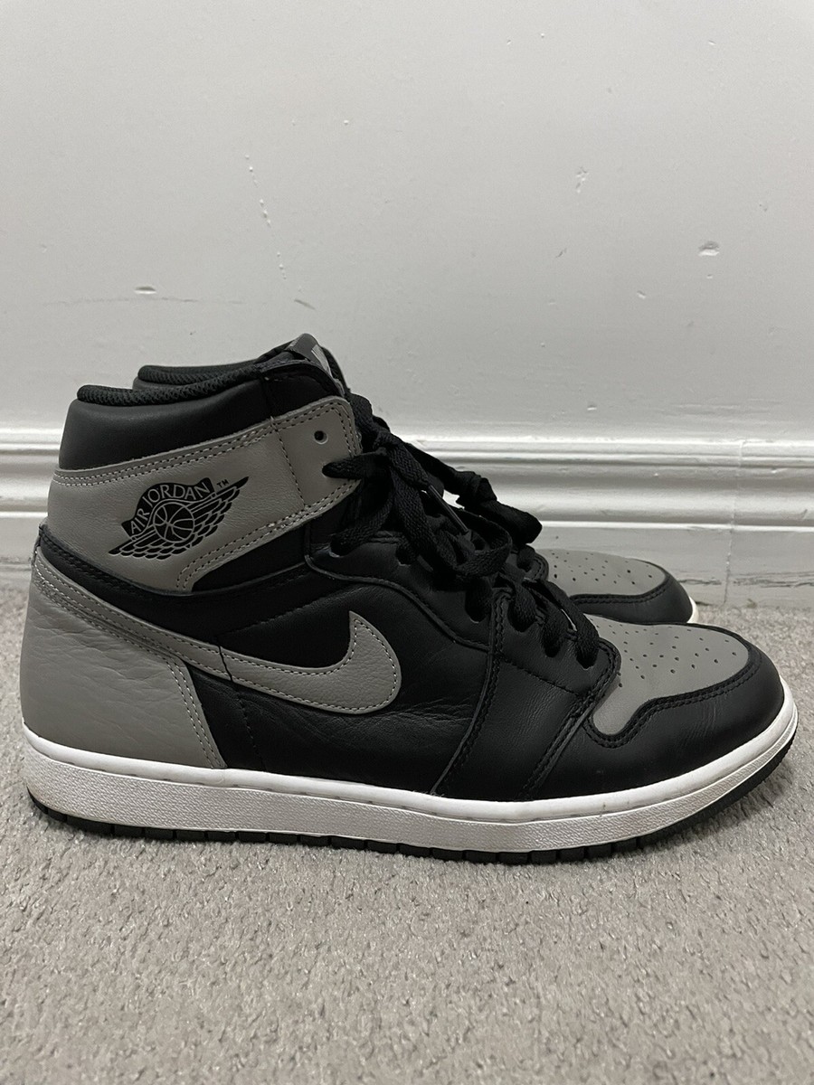 Nike Air Jordan 1 Retro Shadow 2018 size 10.5 OG I 55508–013 Black 