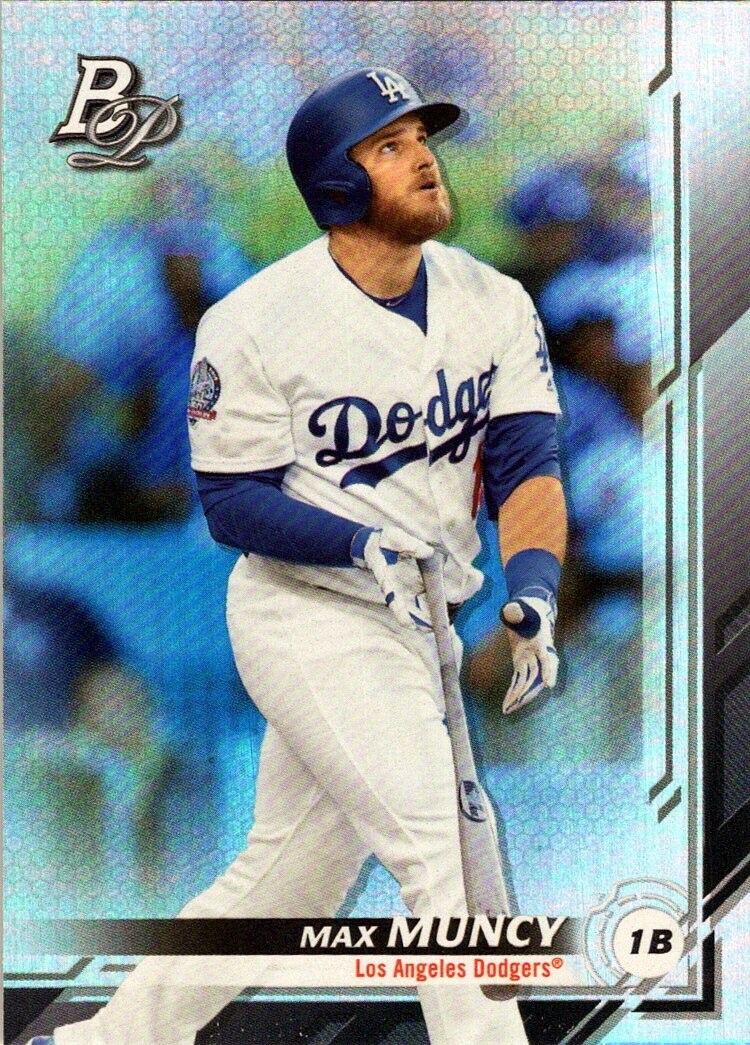 2019 Bowman Platinum #39 Max Muncy Los Angeles Dodgers