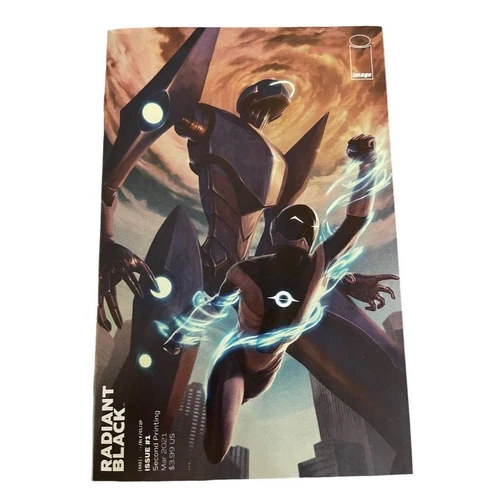 Radiant Black Issue #1 Second Printing Mar 2021 A Carlos Dattoli Rated T+