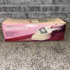 Vintage Osrow Seamstress II Steam Iron Lightweight Steam Iron With Manual