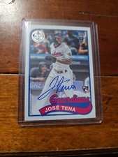 2024 Topps Series 1 - 1989 Topps Baseball Autographs #89BA-TEN Jose Tena (AU,RC)