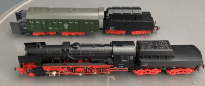 HO Märklin 26830 BR 55 DB Snow Clearing Train w/Rotary Steam