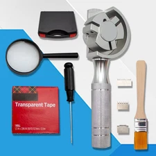 QFH 3 in 1 Paint Film Scriber Adhesion Tester Rotating Cross Adhesion Tester 92