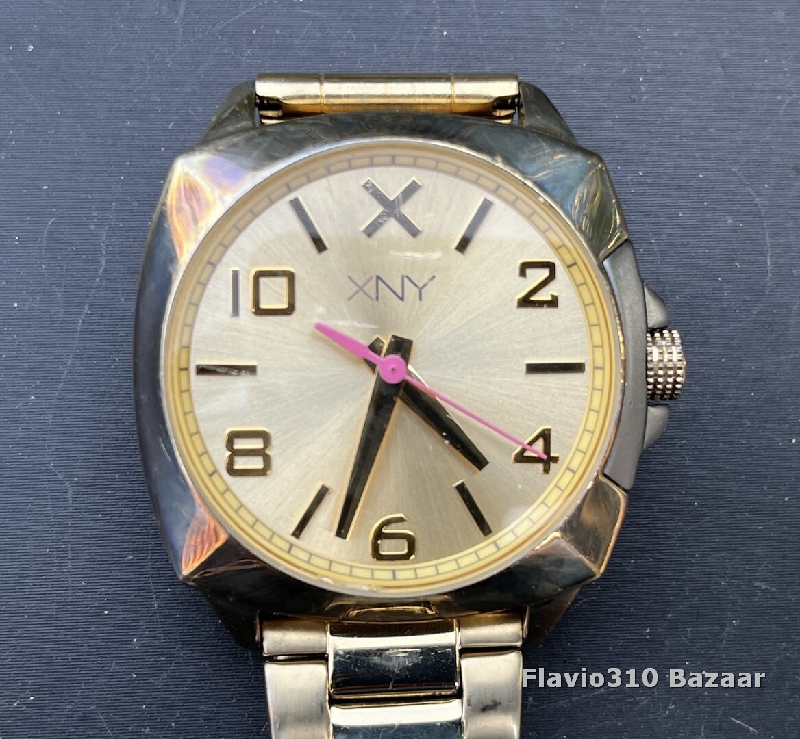 Authentic XNY PC21-KA14 Japan Movement Stainless Steel 40mm Watch