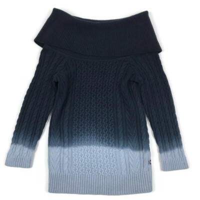 tommy hilfiger off the shoulder sweater