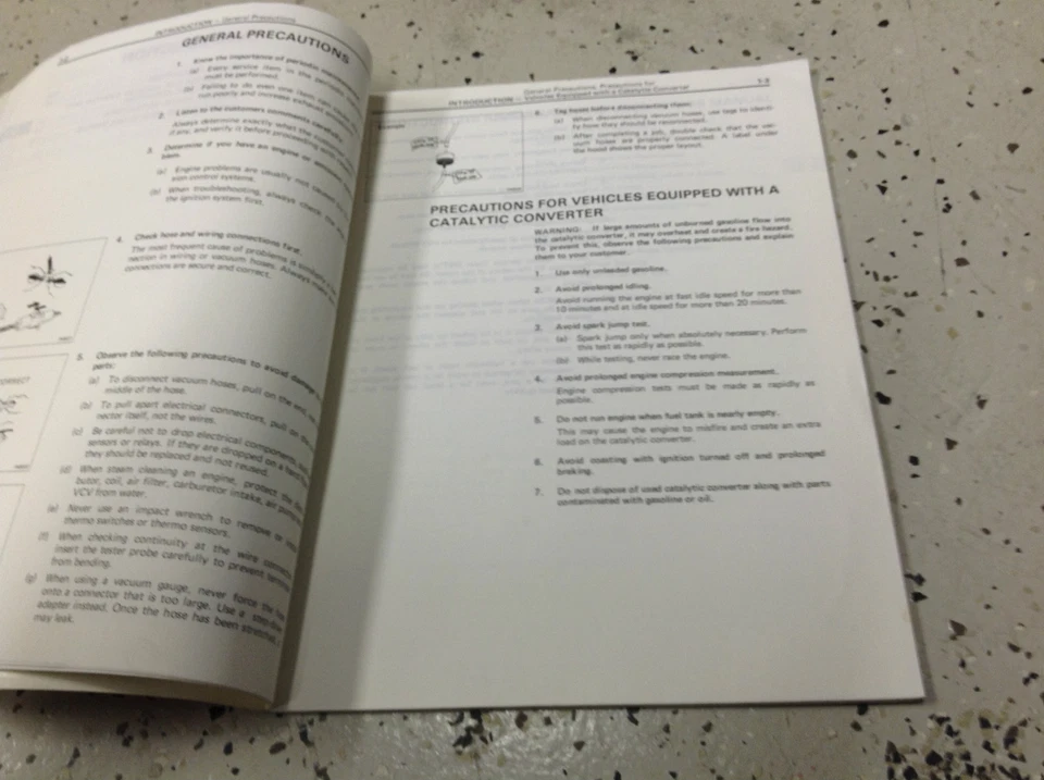 1996 Lexus GS300 GS 300 Servicio Tienda Reparación Taller Manual OEM Fábrica - Imagen 2 de 4
