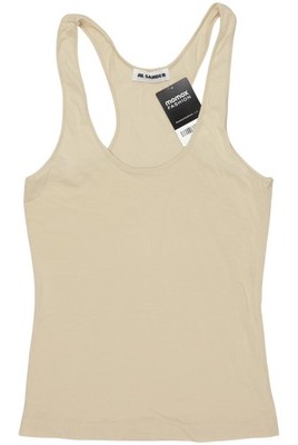 Jil Sander Top Damen Trägertop Tanktop Unterhemd Gr. 3XS Beige #k40eh4r
