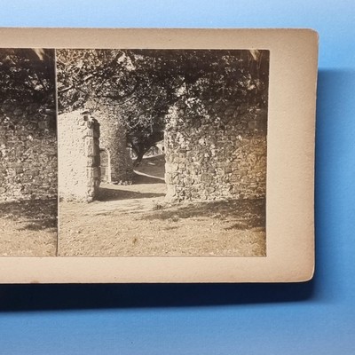 Knole Stereoview um 1880 Echtfoto Kent antike Ruinen Studie von Pickard