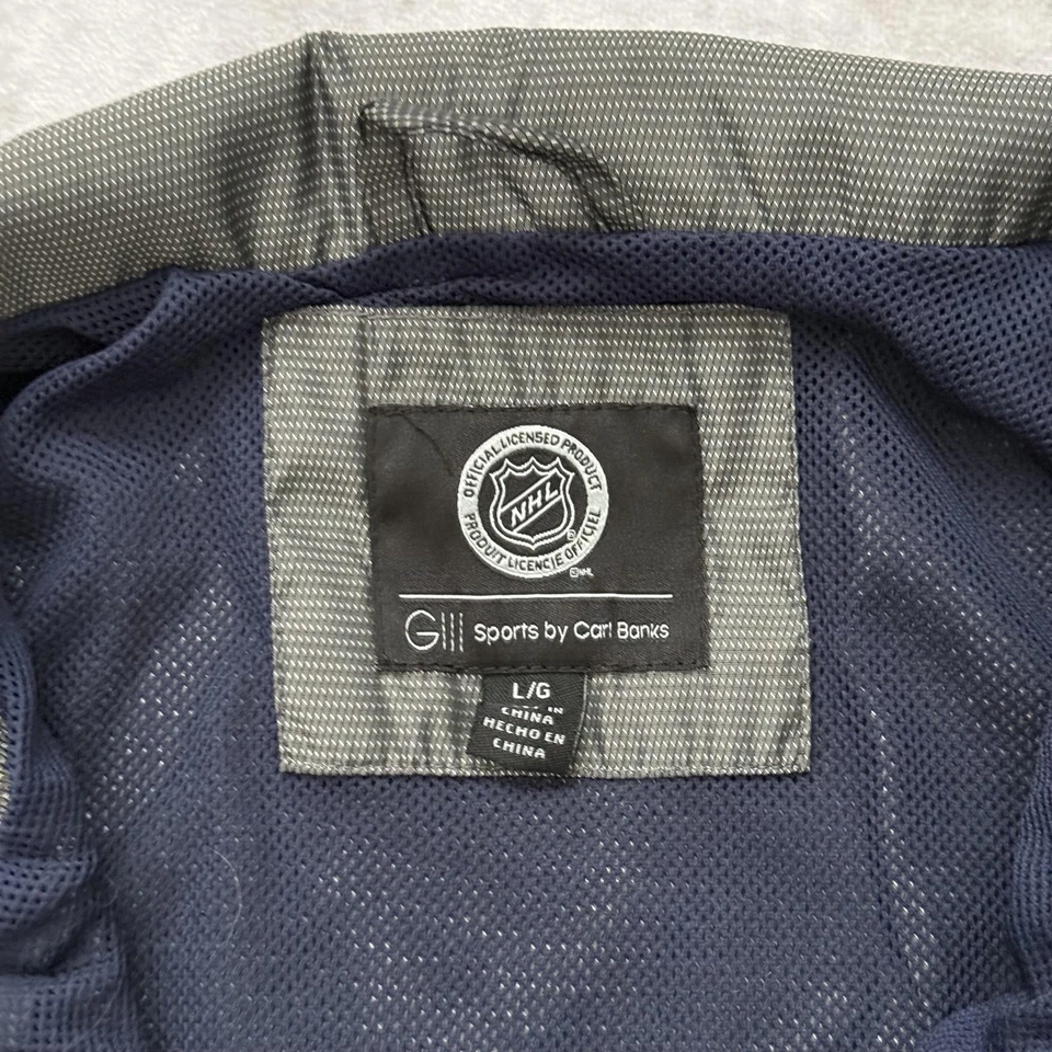 Jaqueta Florida Panthers masculina grande NHL hóquei corta-vento leve zíper completo - Imagem 4 de 4