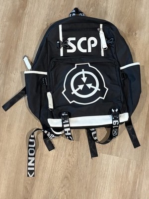 Kinouchi Anime SCP Foundation Schoolbag  Travel Laptop Backpack Shoulder Bag