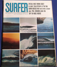 SURFER MAGAZINE NOV 1965 NOSE RIDING MEXICO RHODE ISLAND VINTAGE