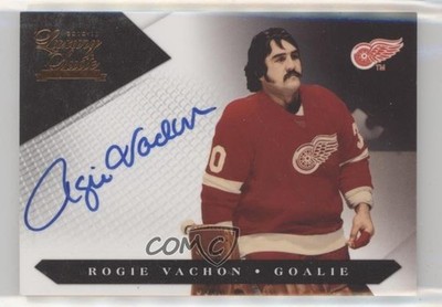 2010 Panini Luxury Suite Retired Signatures /199 Rogie Vachon #115 Auto HOF 1o3