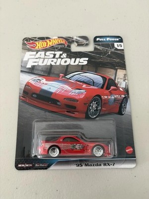 Hot Wheels Premium Fast & Furious Full Force Full Set Of 5 Cars