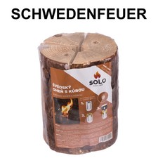 Schwedenfeuer Finnenfackel für Garten Outdoor zum Grillen einfach zum Anzünden 