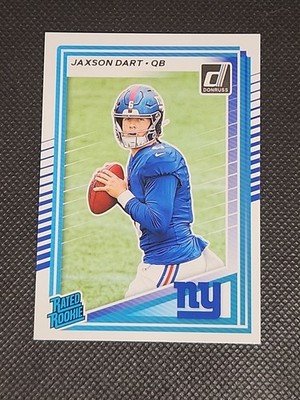 2025 Panini Donruss - Rated Rookie Jaxson Dart #400 (RC)