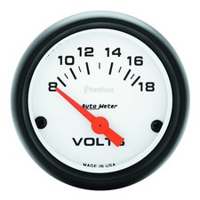 Autometer 5791 Phantom Electric Voltmeter Gauge