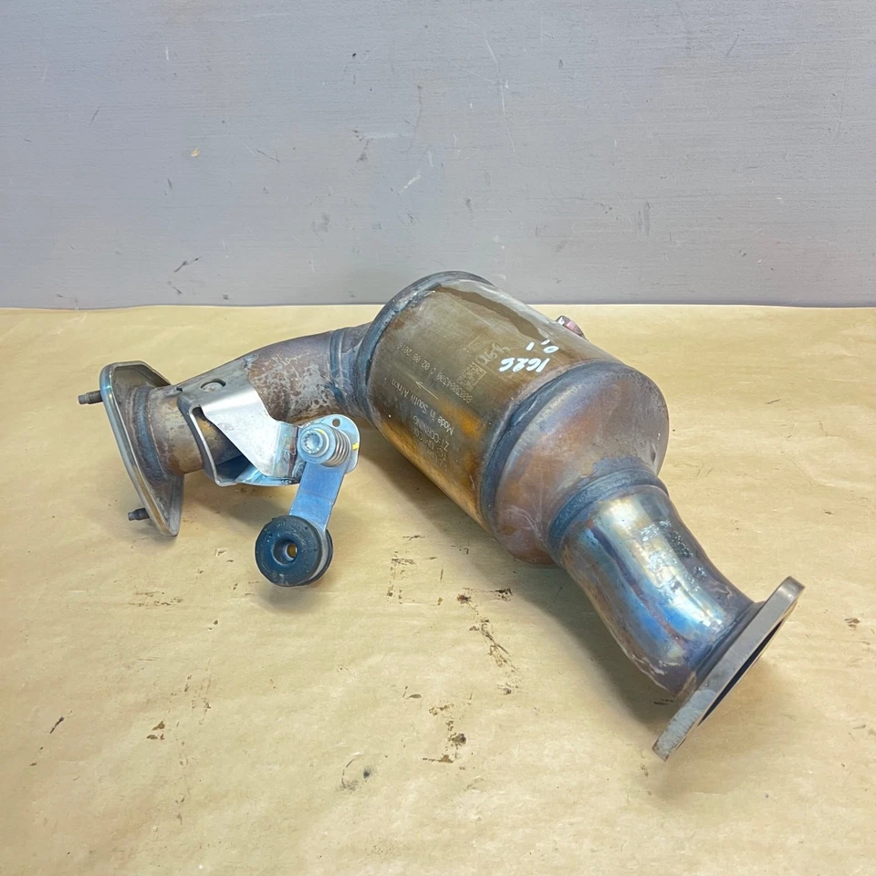 Audi Q7 3.0 2017-19 convertidor catalítico lado izquierdo tubo de escape chatarra OEM Foto 3 de 4