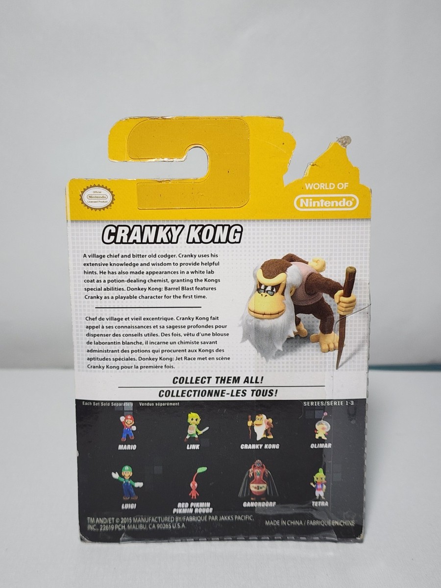 World of Nintendo Cranky Kong 2.5 Inch Figure Factory S1 for sale