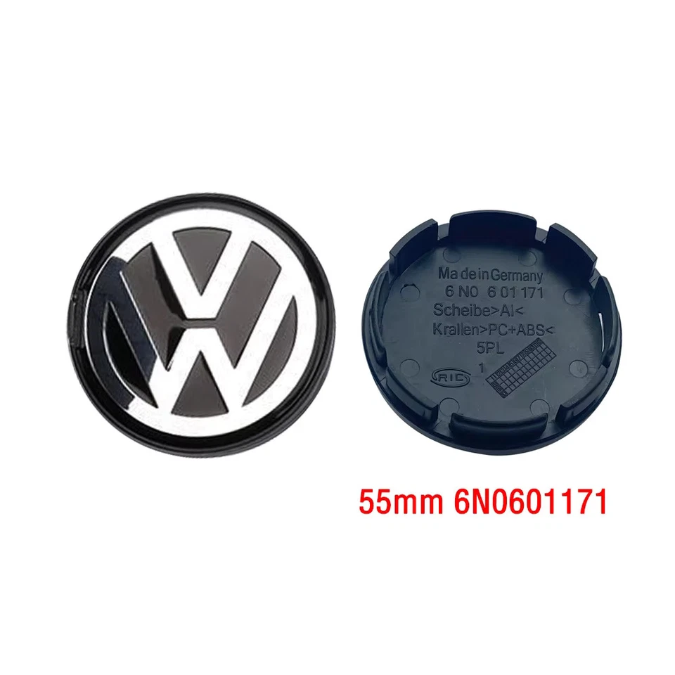 Set 4Pcs Coprimozzo Auto VW Polo Golf Jetta Bora Passat Tiguan Lavida Santana - Image 4 of 4