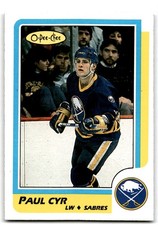 1986-87 O-Pee-Chee Paul Cyr Rookie Buffalo Sabres #200