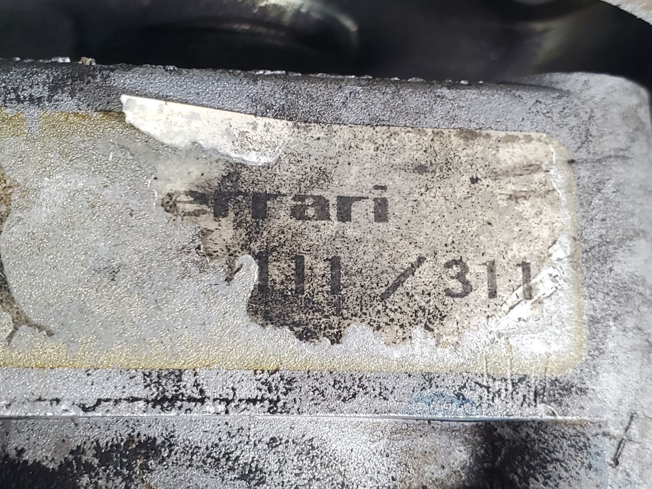 2003 Maserati Spyder Cambiocorsa OEM Power Steering Pump 7611332127