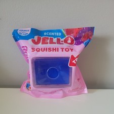 Jell-O SCENTED Squishi Toy BLUE   Stretch Squish Squeeze NEW Ships Fast 