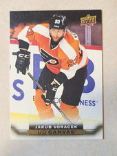#C184 Jakub Voracek 2015-16 Upper Deck UD Canvas  Philadelphia Flyers