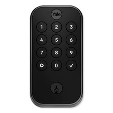 Yale Pro 2 Keyed Lock Pushbutton Keypad with Z-Wave Plus, Black YRD614-ZW2-BSP