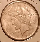 1922 AU Peace Dollar 90% Silver American Coin