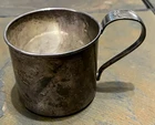 Modern Victorian by Lunt Sterling Silver Baby Cup 54 Grams 575-V