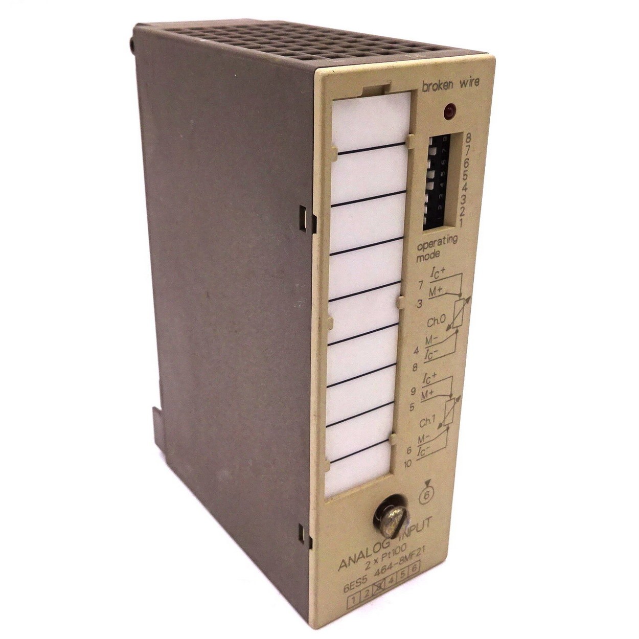 Analog Input Module 6ES5464-8MF21 Siemens 464 Isolated  2 Inputs 6ES54648MF21 *U