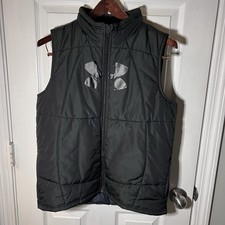 Under Armour ColdGear Black Puffer Vest Youth XL